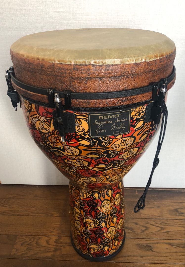 パーカッション・打楽器 REMO FIBER SKIN MONDO Djembe Made in USA