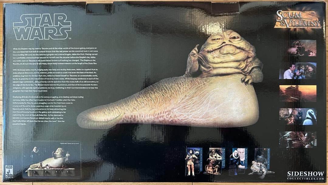特撮 Star Wars Jabba the Hutt 1/6 SIDESHOW
