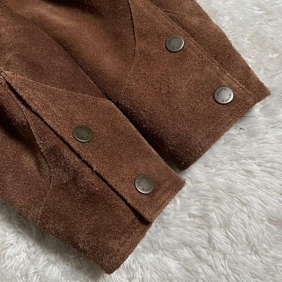 A leather レザージャケット ウエスタン スウェード