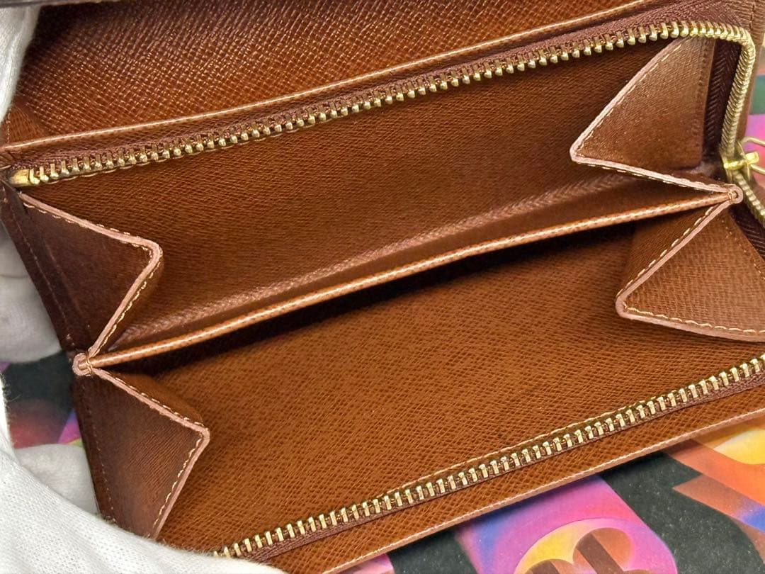 美品！ルイヴィトン　ポルトモネ・ビエ・トレゾール　L字形二つ折り財布