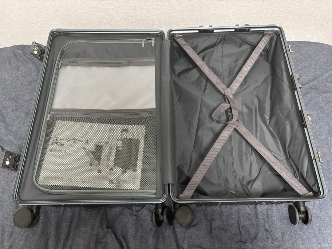 【新品】スーツケース キャリーケース Type-C Mサイズ 67L ブラック