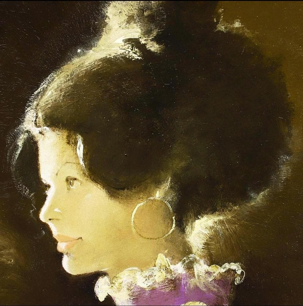 【処分価格】【真作】◆宮永岳彦『爛』油彩 ４号◆検） 藤田嗣治 高塚省吾