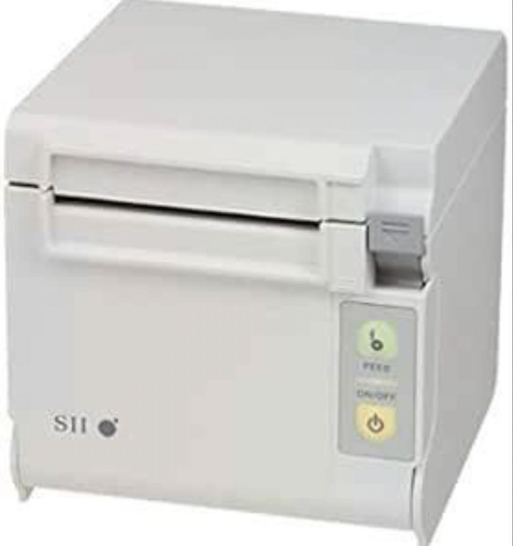【新品】セイコーインスツル USBモデル サーマルレシートプリンター 白