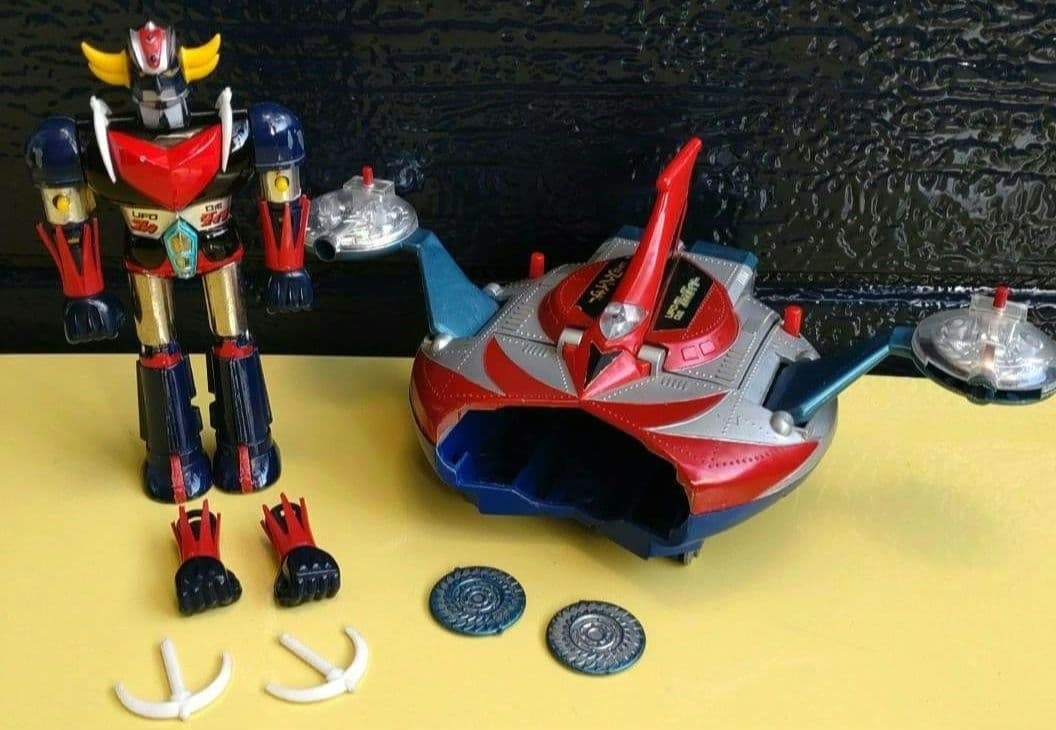 当時物　超合金　UFOロボ　グレンダイザー&スペイザー