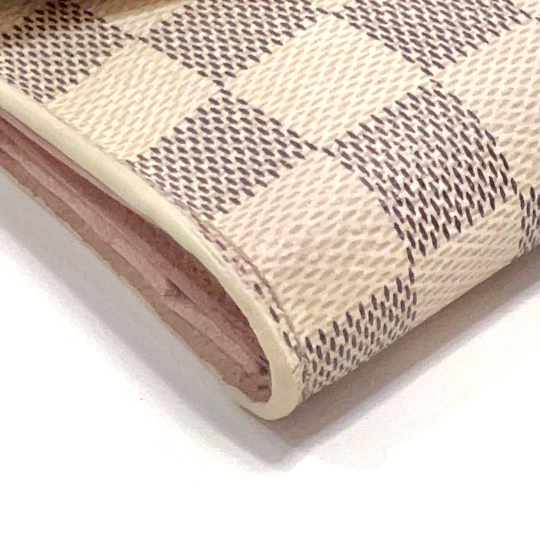 ルイヴィトン 折り財布 アズール ポルトフォイユ ヴィクトリーヌ N64022