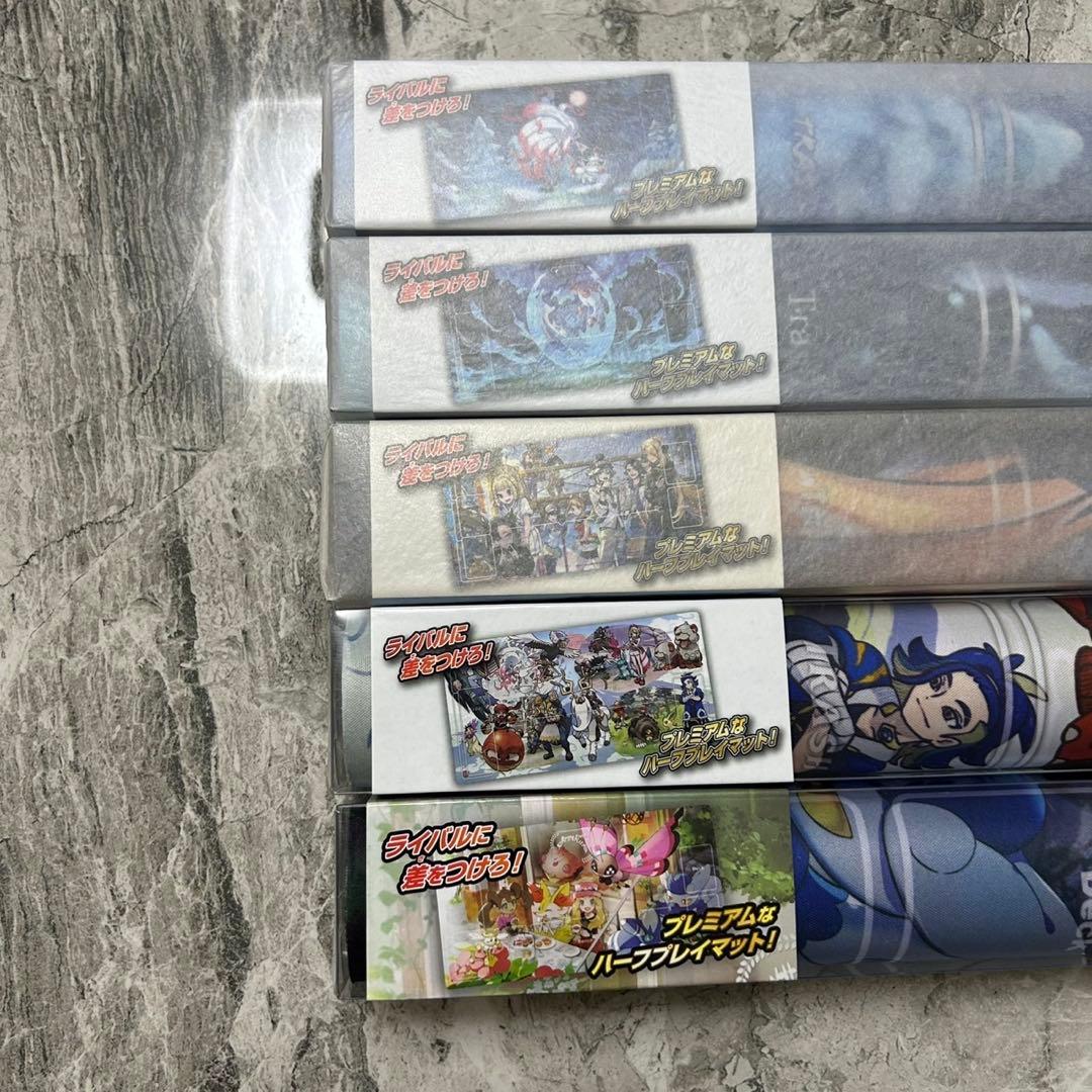 【新品未開封】ポケモンカード ラバープレイマット 5本　まとめ売り