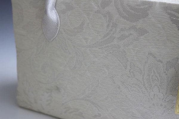 新品未使用 ！！特別セール！！京都 西陣 正絹 帯使用 利休バッグ 25919