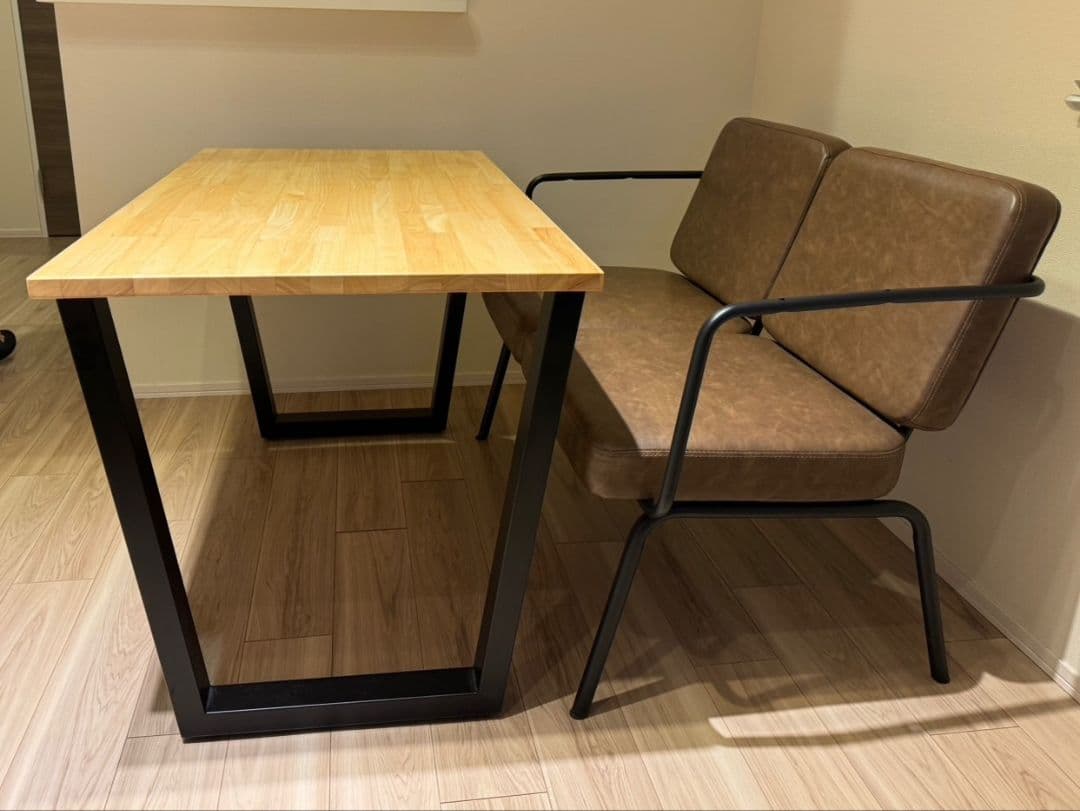 【KANADEMONO】THE TABLE ラバーウッドN