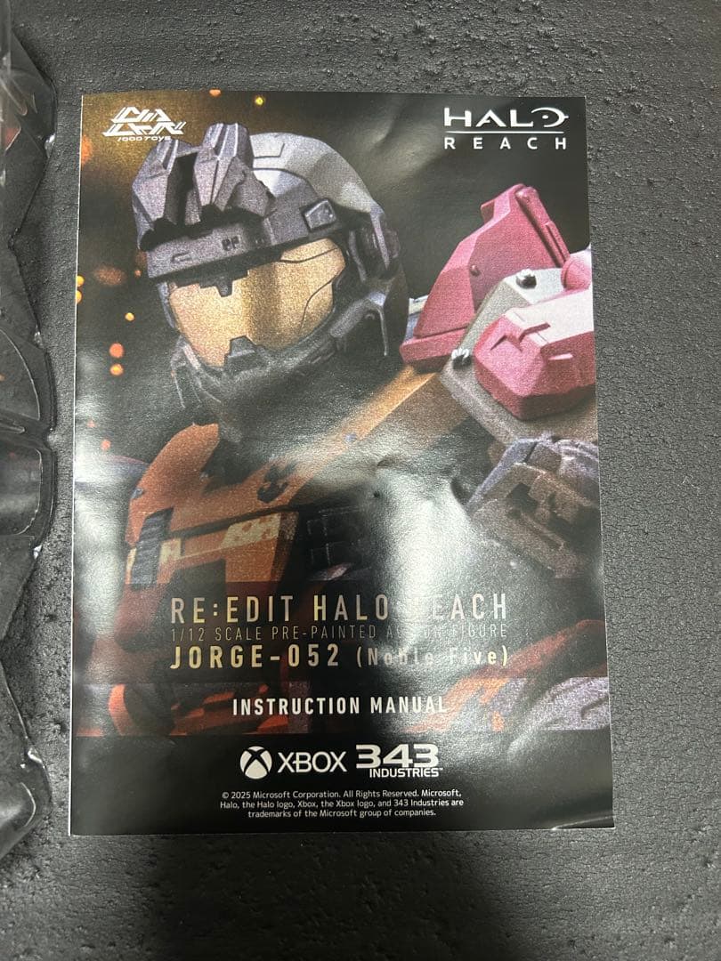 ゲームキャラクター RE:EDIT HALO: REACH Jorge-052 Noble Five