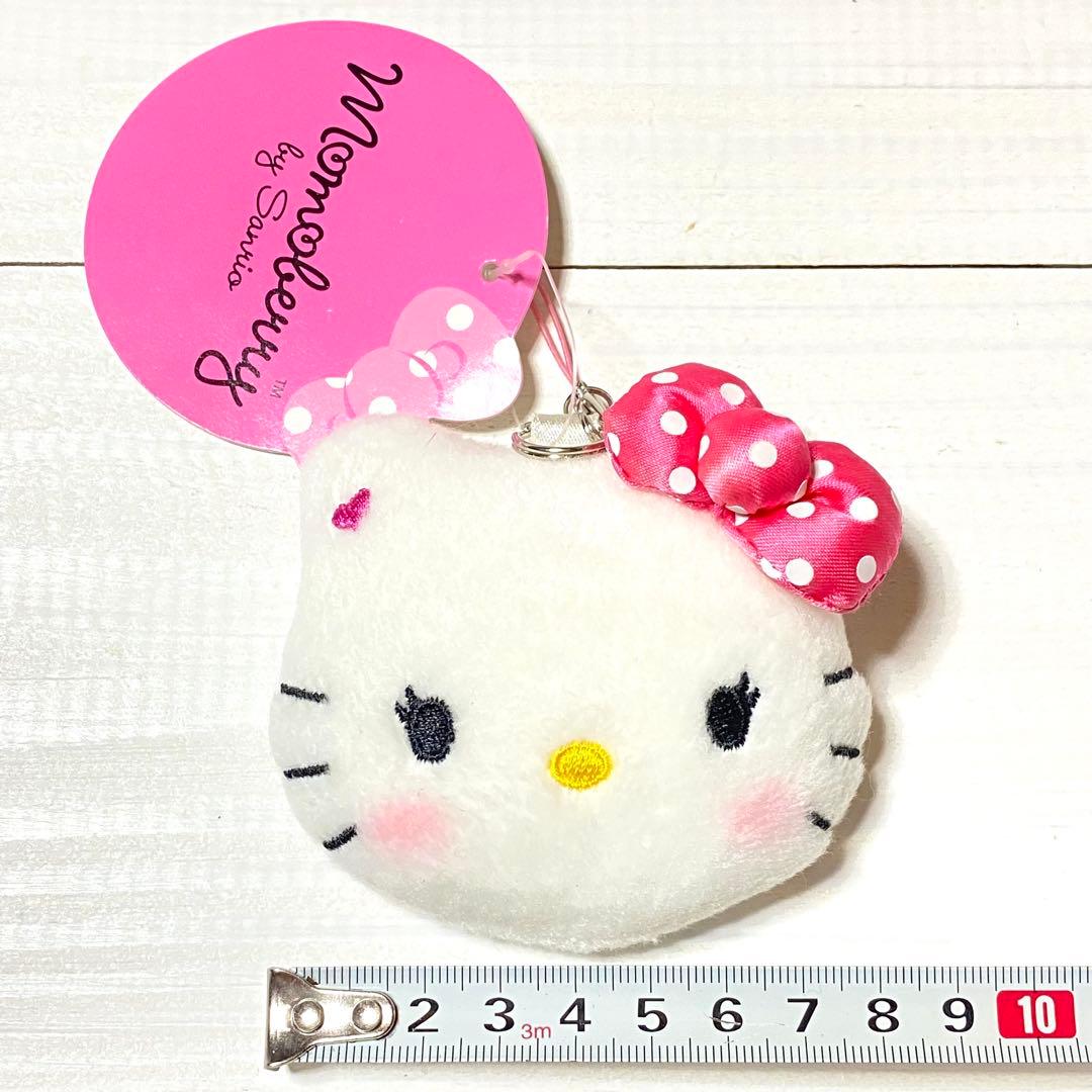 ハローキティ　モモベリー　フェイス　マスコット　ミラー付　サンリオ　希少