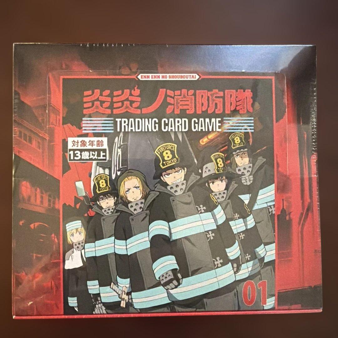 炎炎ノ消防隊TRADING CARD GAME 01 BOX新品未開封品