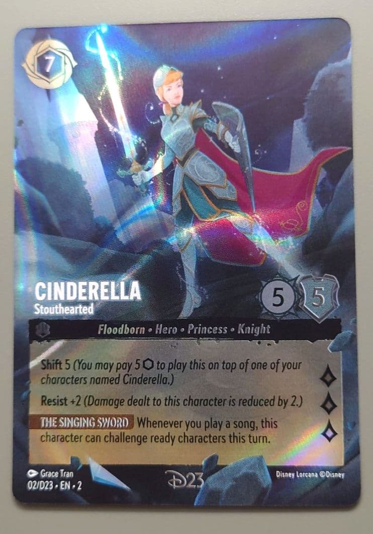 ディズニーロルカナ D23限定プロモ シンデレラ 英語