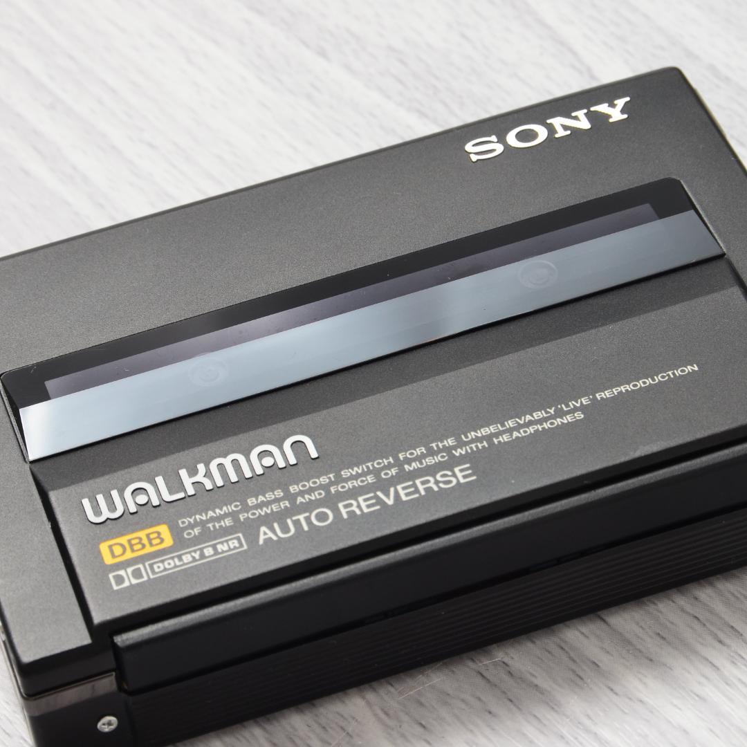 SONY WALKMAN WM-150 カセットウォークマン ブラック ケース付