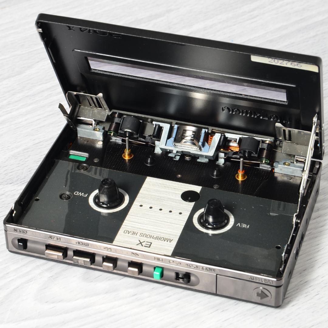 SONY WALKMAN WM-150 カセットウォークマン ブラック ケース付