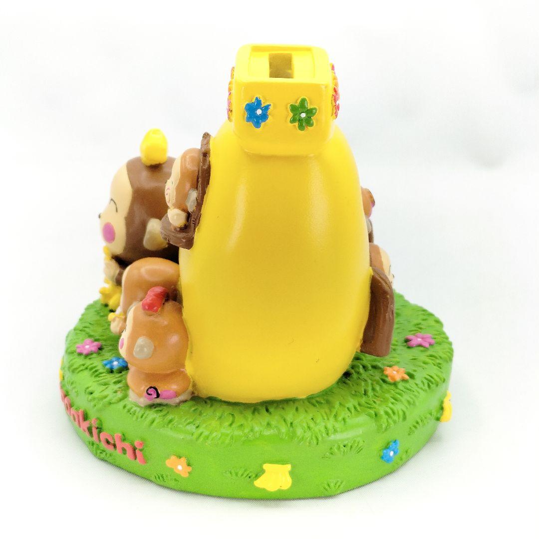 当時物 レア サンリオ おさるのもんきち 初期 バナナの家 貯金箱 平成レトロ