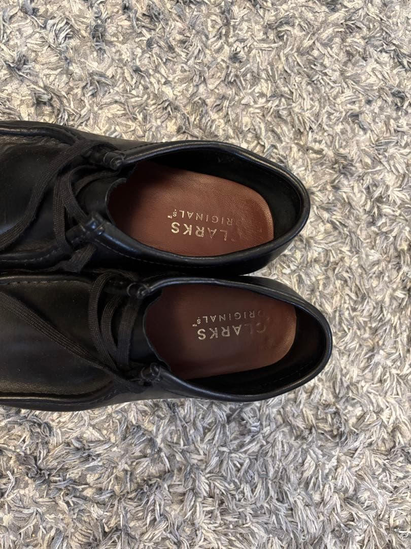Clarks ブラック