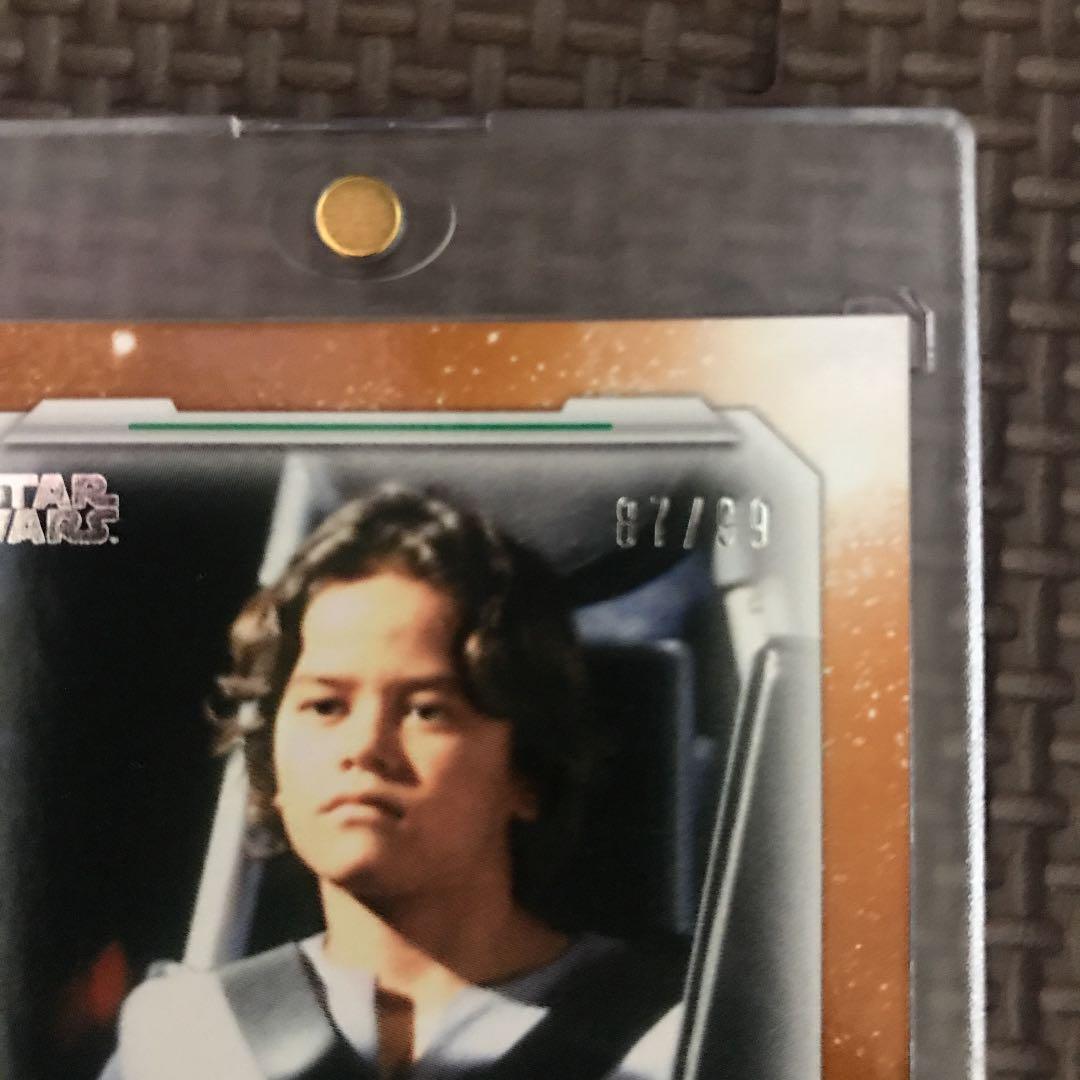 スターウォーズ　トレカ　サイン