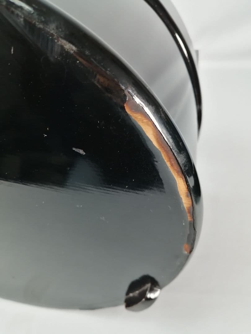 【茶道具】真塗手桶水指　水指397