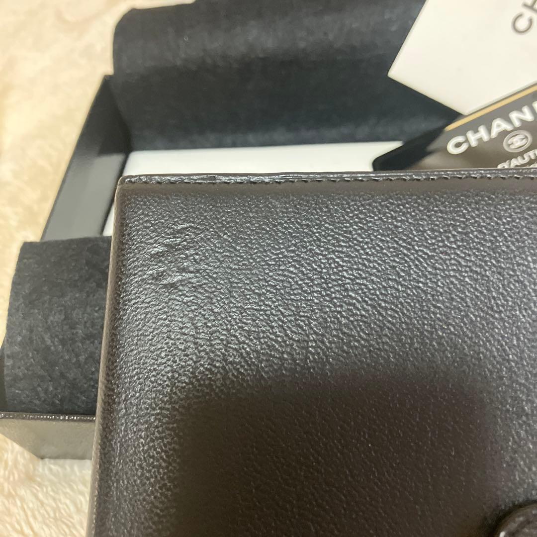 i*7様 セール！CHANEL 手帳カバー CC ココマーク ココボタン レザー