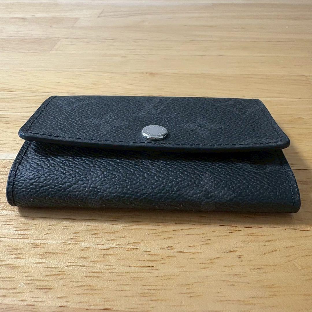 ルイヴィトン LOUIS VUITTON 6連キーケース モノグラム ブラック