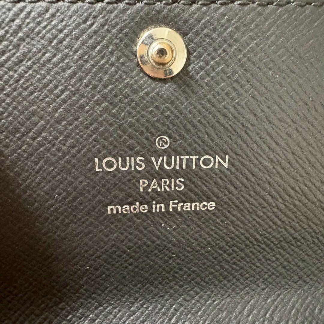 ルイヴィトン LOUIS VUITTON 6連キーケース モノグラム ブラック