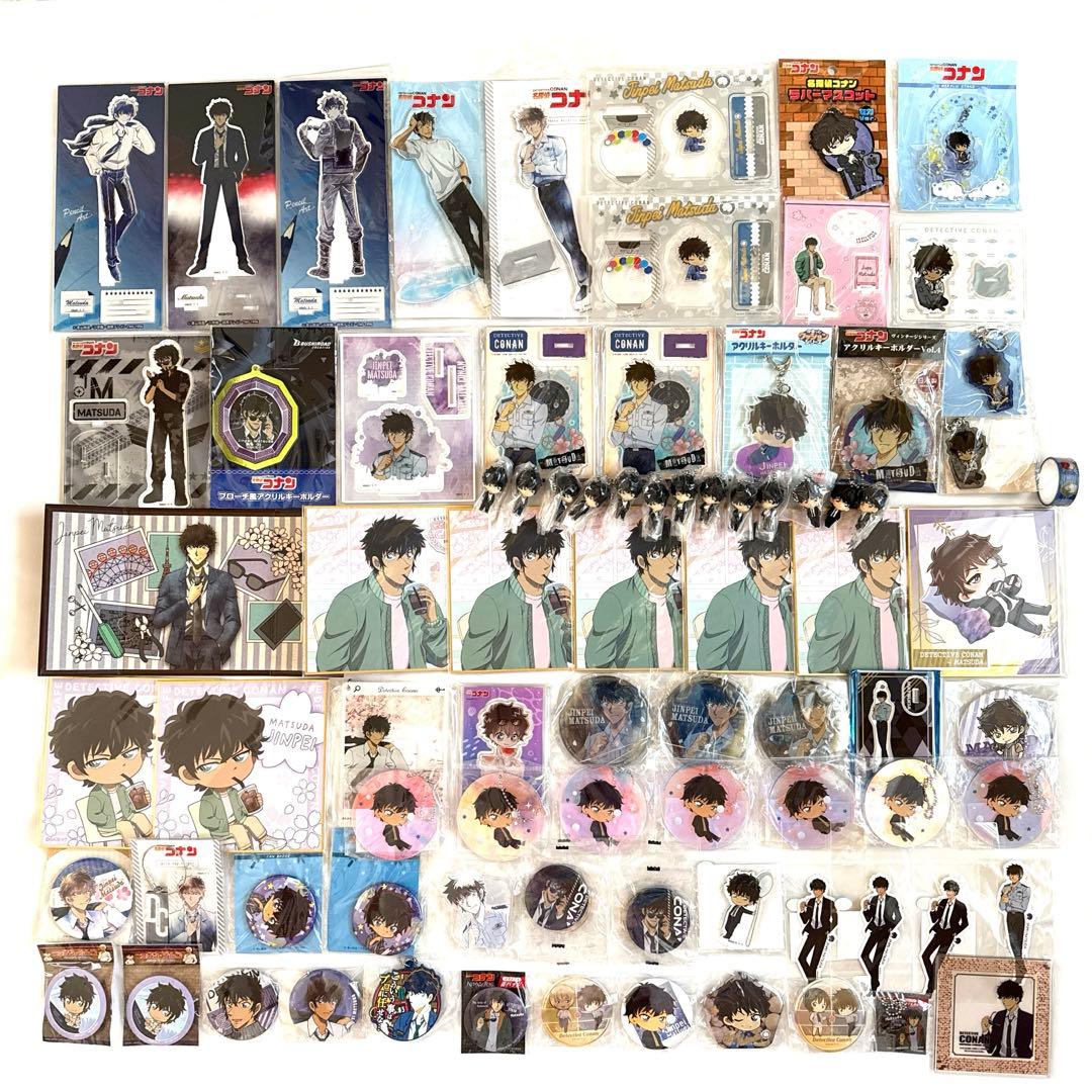 名探偵コナン 松田陣平 アクスタ アクキー 色紙 コナンカフェ くじ