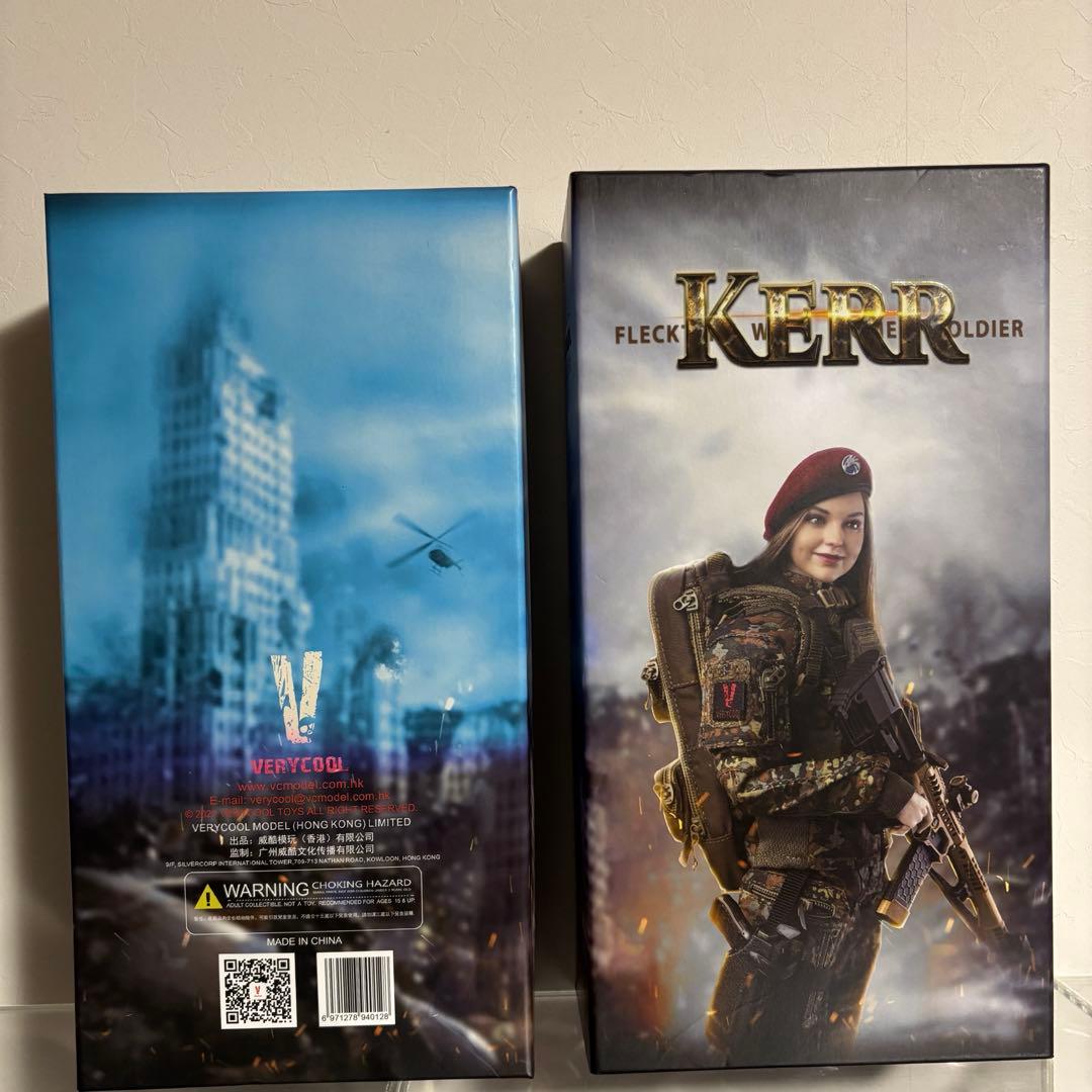 FLECKTARN KERR 1/6スケール女性兵士ミリタリー フィギュア