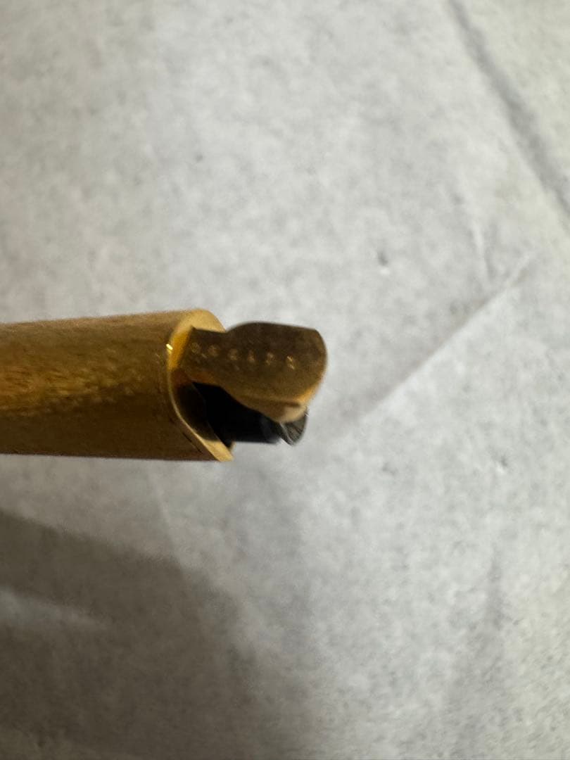 Cartierヴィンテージ　トリニティ　ロゴ入り　キャップ式　ボールペン