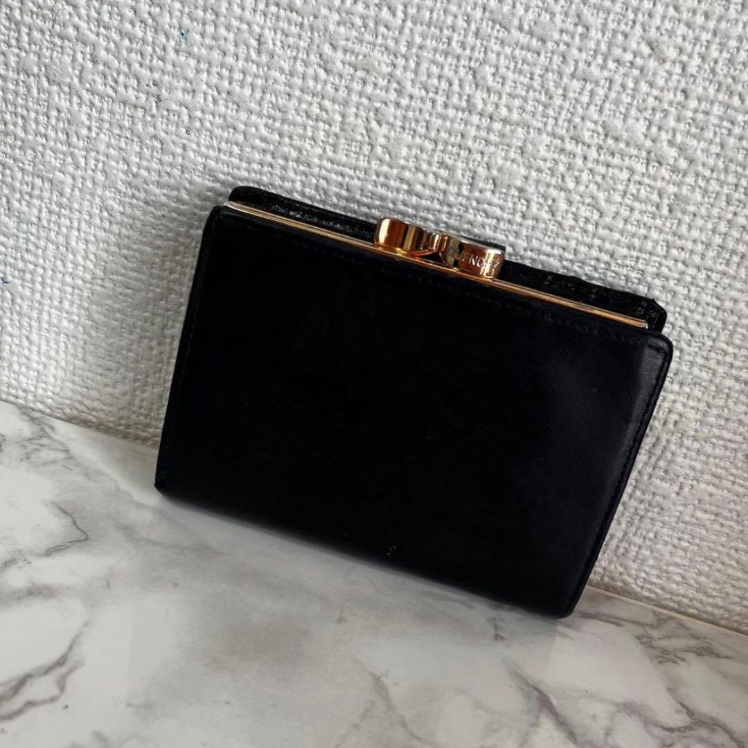 【希少品】Givenchy がま口 二つ折り財布