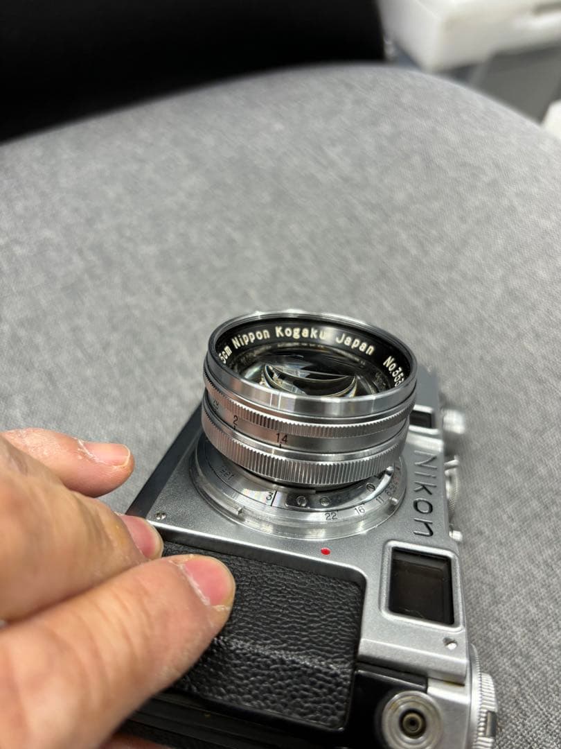 K295【ヴィンテージ】Nikon ニコン　S2 フィルムカメラ