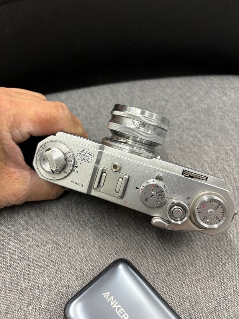 K295【ヴィンテージ】Nikon ニコン　S2 フィルムカメラ