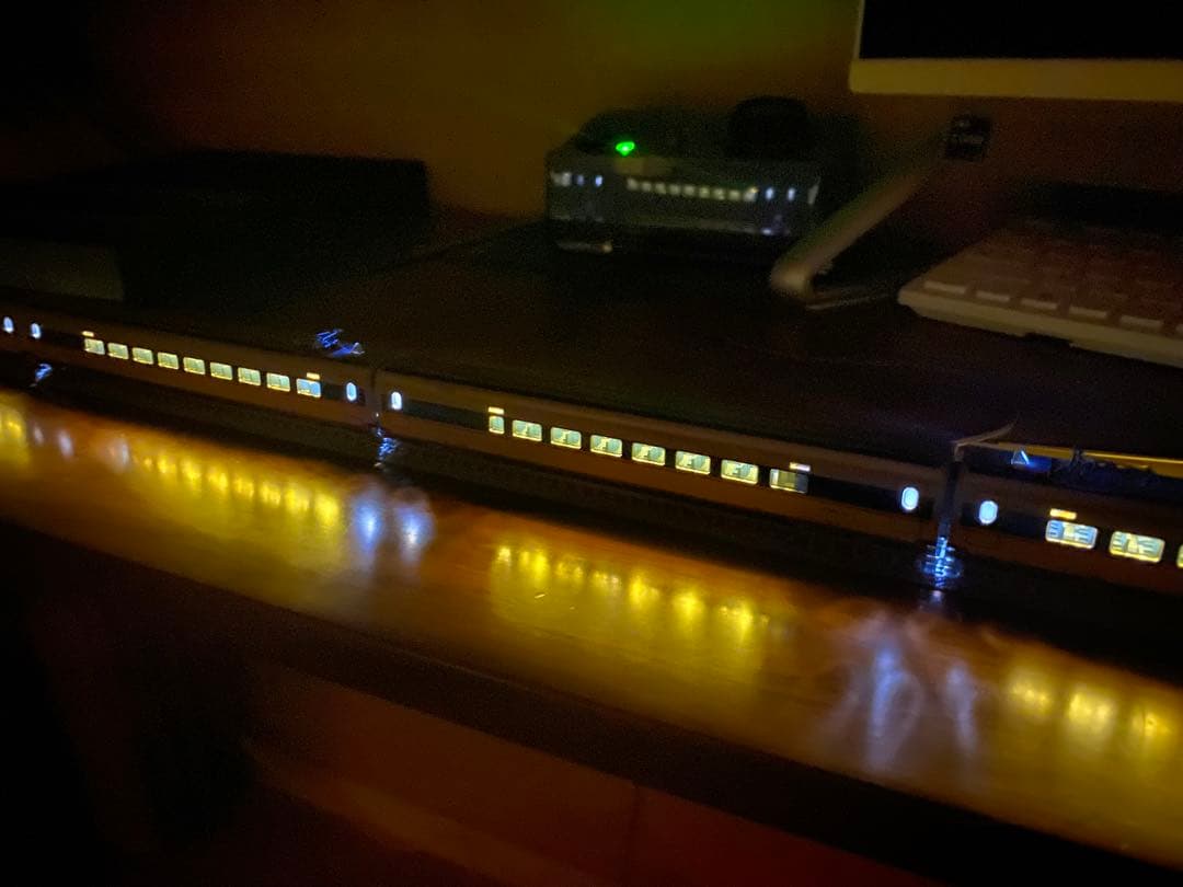 長鳴CHANGMING中国高速鉄道CR400AF型復興号8両セット蓄電式室内灯付