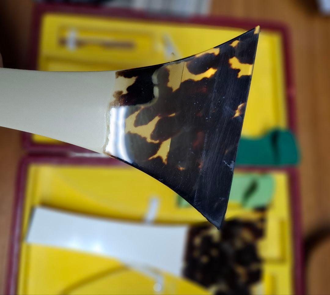 バ*友様 三味線バチ 　鼈甲とプラ製品