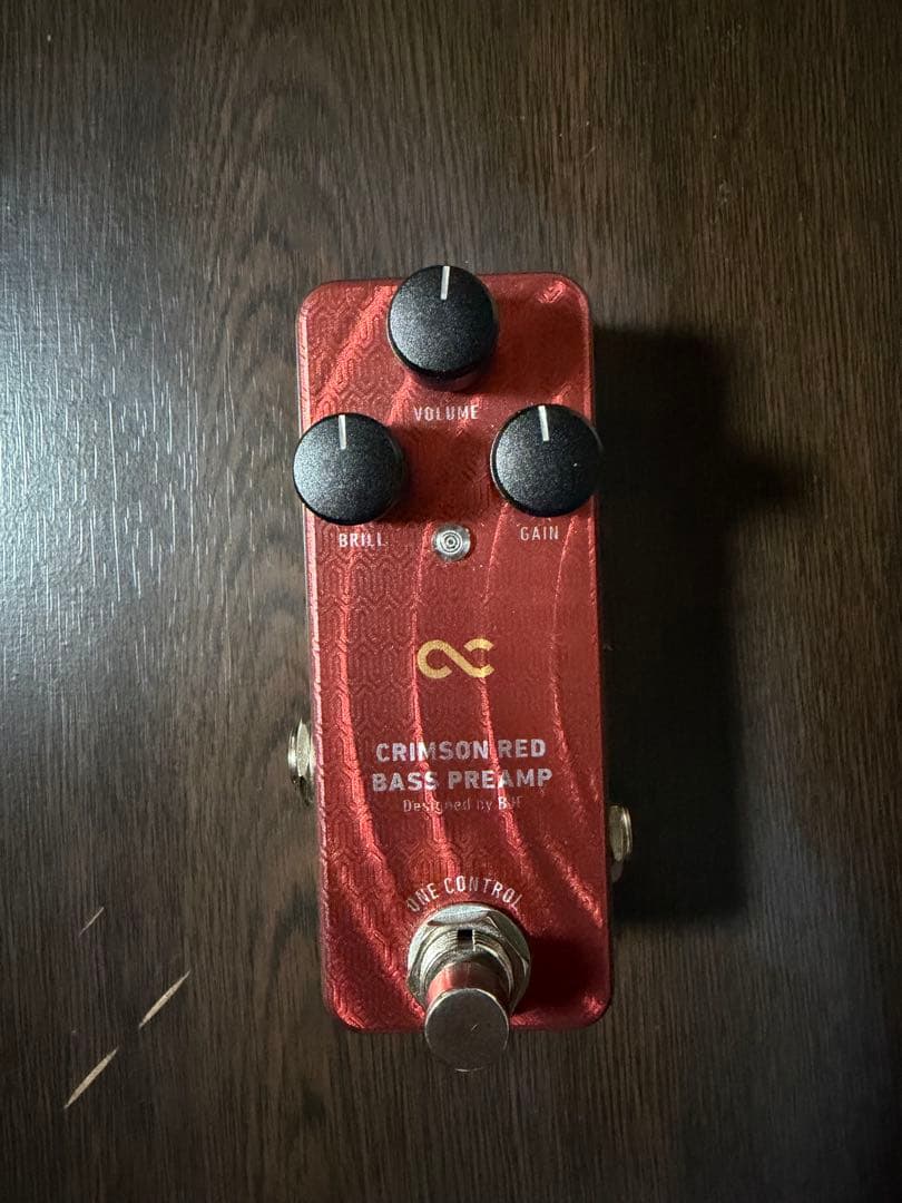 ベース One Control CRIMSON RED BASS PREAMP