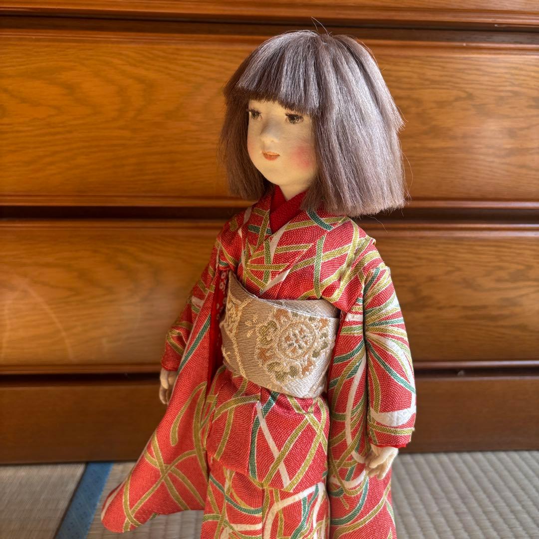 抱っこしても可愛い。市松人形 昭和40年代　手足動きます