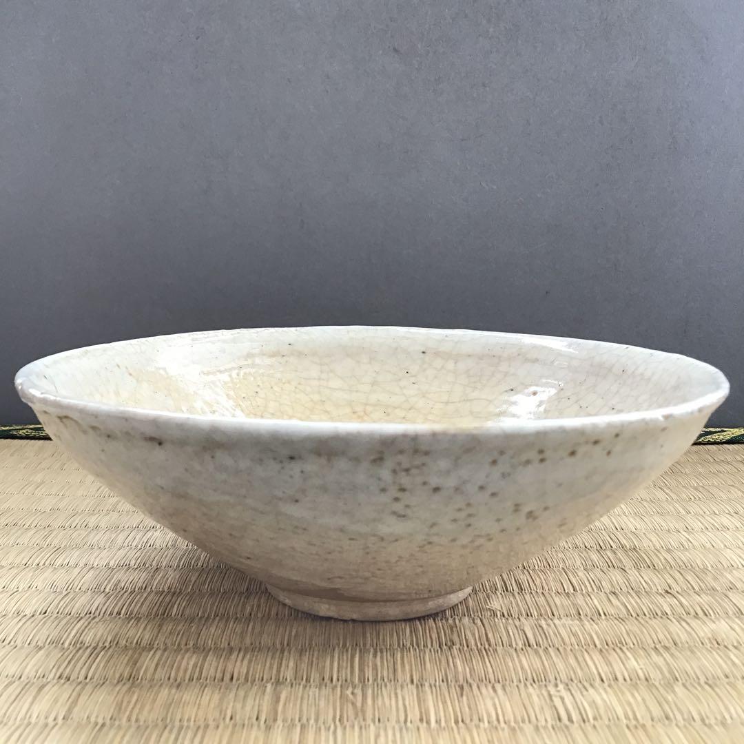 ⭐️茶道具　茶碗　松尾流十一代宗倫居士追善茶会記念の平茶碗　紙箱　S1014CW