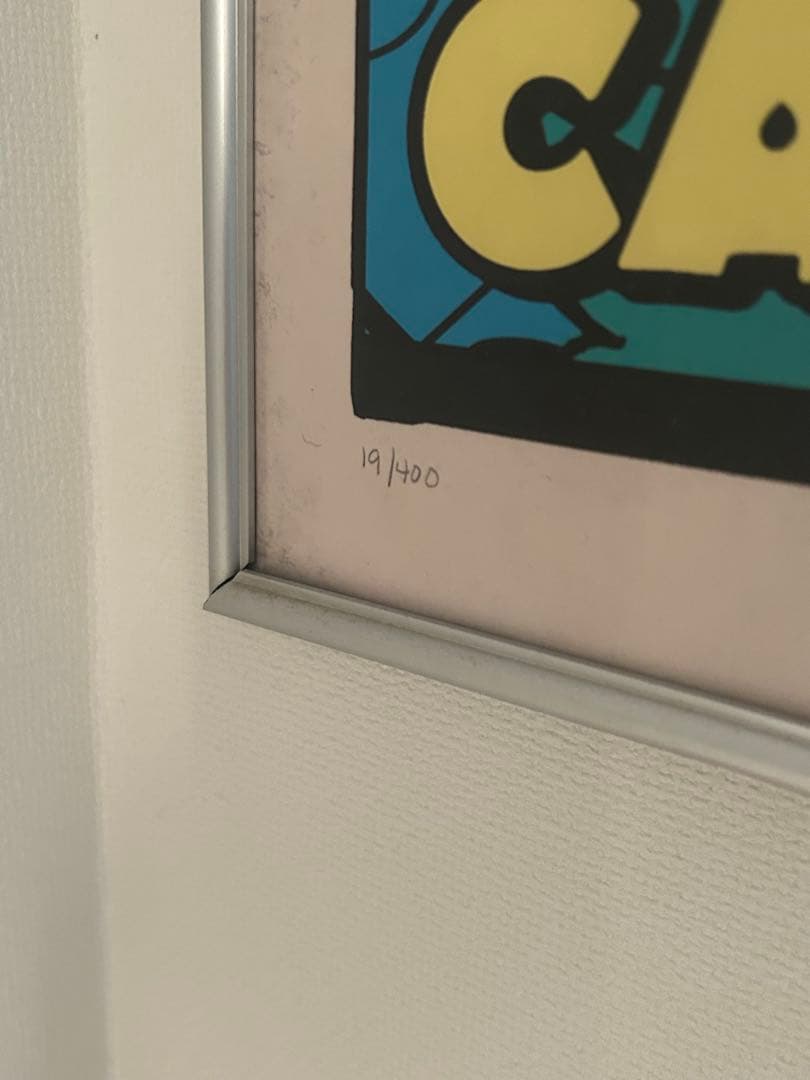 シルクポスター　スマッシングパンプキズ　フレーム付き