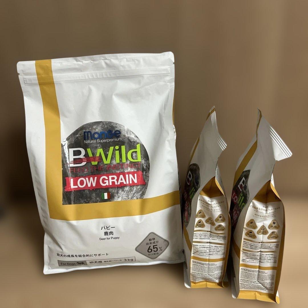 B:Wild 鹿肉 子犬用 ドライフード 低グレイン