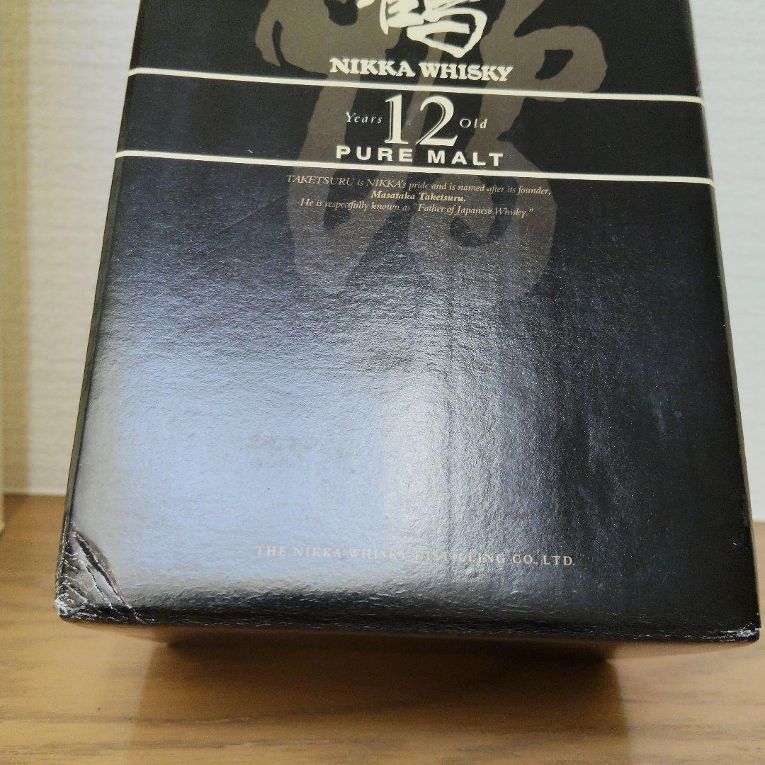 ニッカNIKKA 竹鶴 12年 ピュアモルト 660ml　箱付き