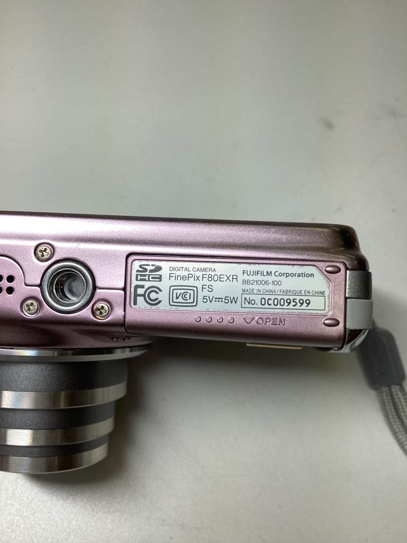 い*し様 FUJIFILM FinePix F80 EXR ピンク 撮影可能
