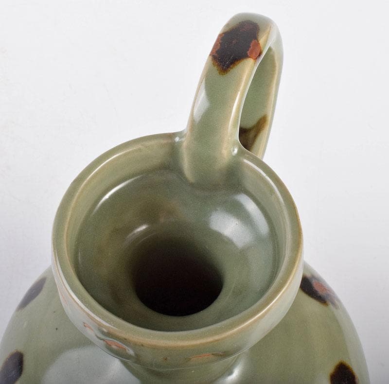 中国　龍泉窯　飛青磁　執壷　水注　C　R4171E