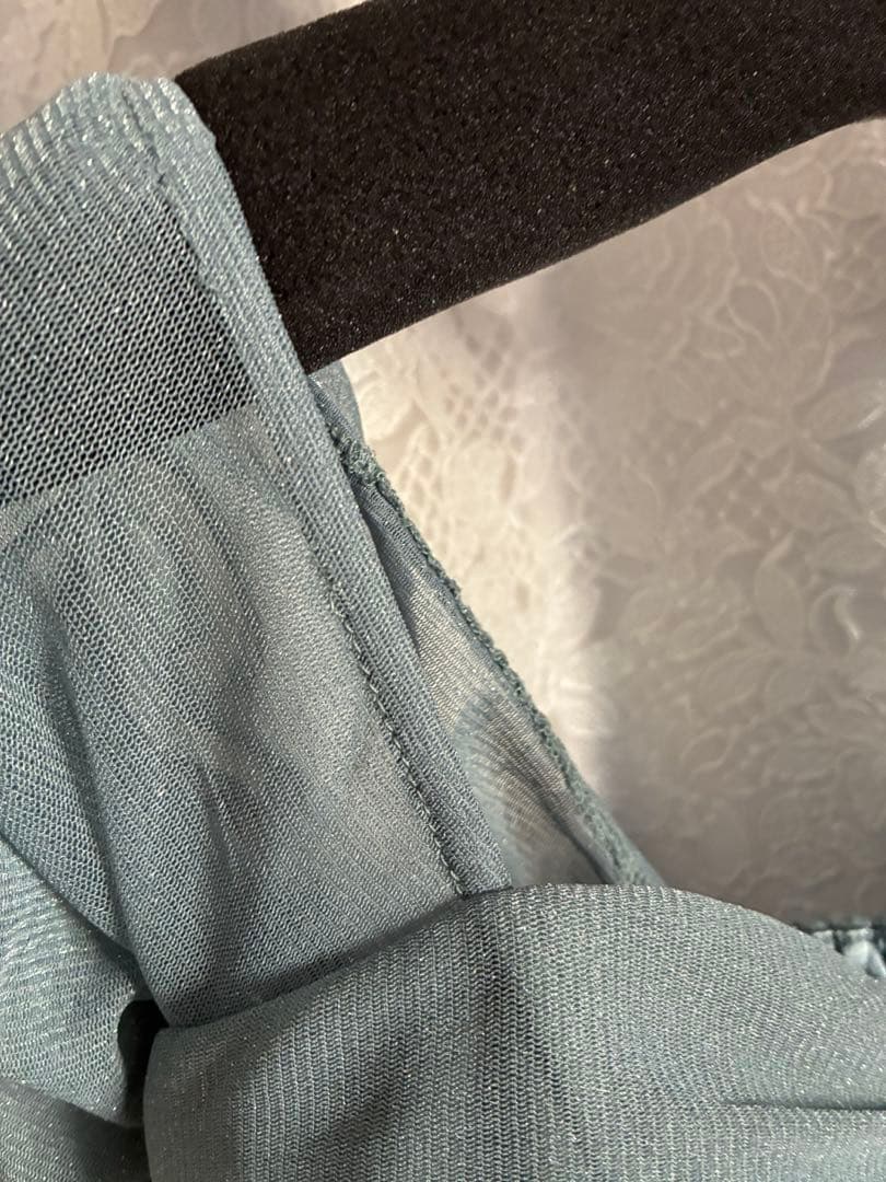 robe de fleurs glossy ドレス　M ブルー　シュガー