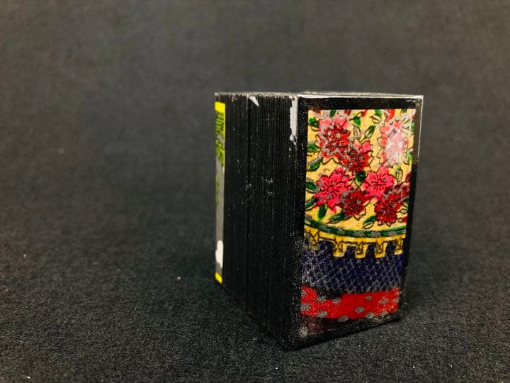 京都　松井天狗堂　手摺り花かるた　鳳凰　古歌入り　黒裏