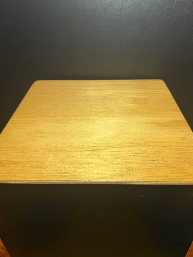 DE GREGORIO 木製カホン グリーン/ナチュラル