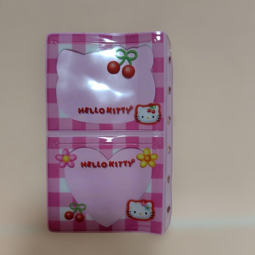 ハローキティ　６穴手帳　さくらんぼ　サンリオ　 レフィル　１９９８年