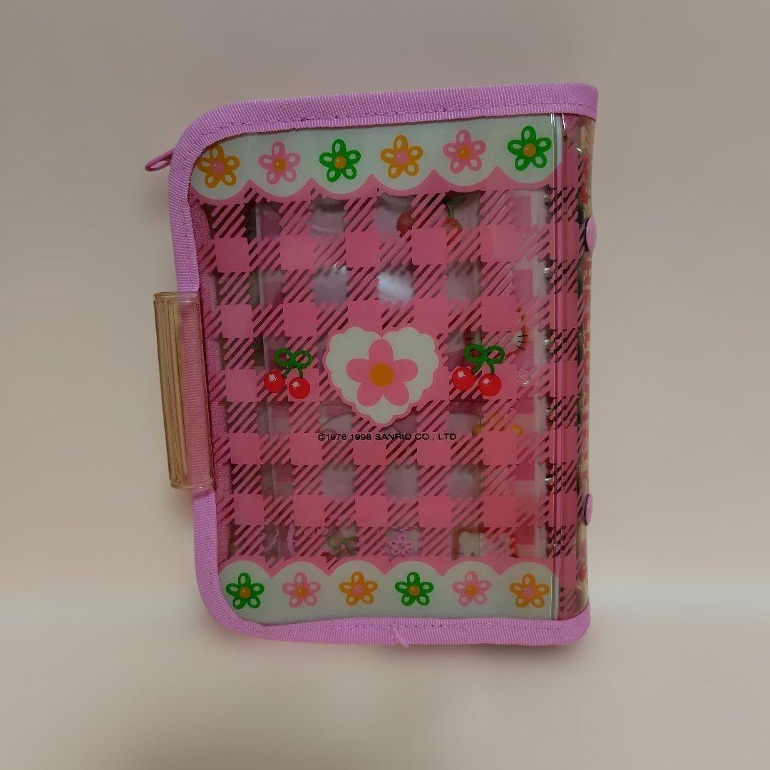 ハローキティ　６穴手帳　さくらんぼ　サンリオ　 レフィル　１９９８年