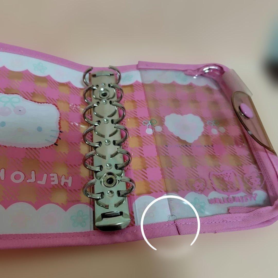 ハローキティ　６穴手帳　さくらんぼ　サンリオ　 レフィル　１９９８年