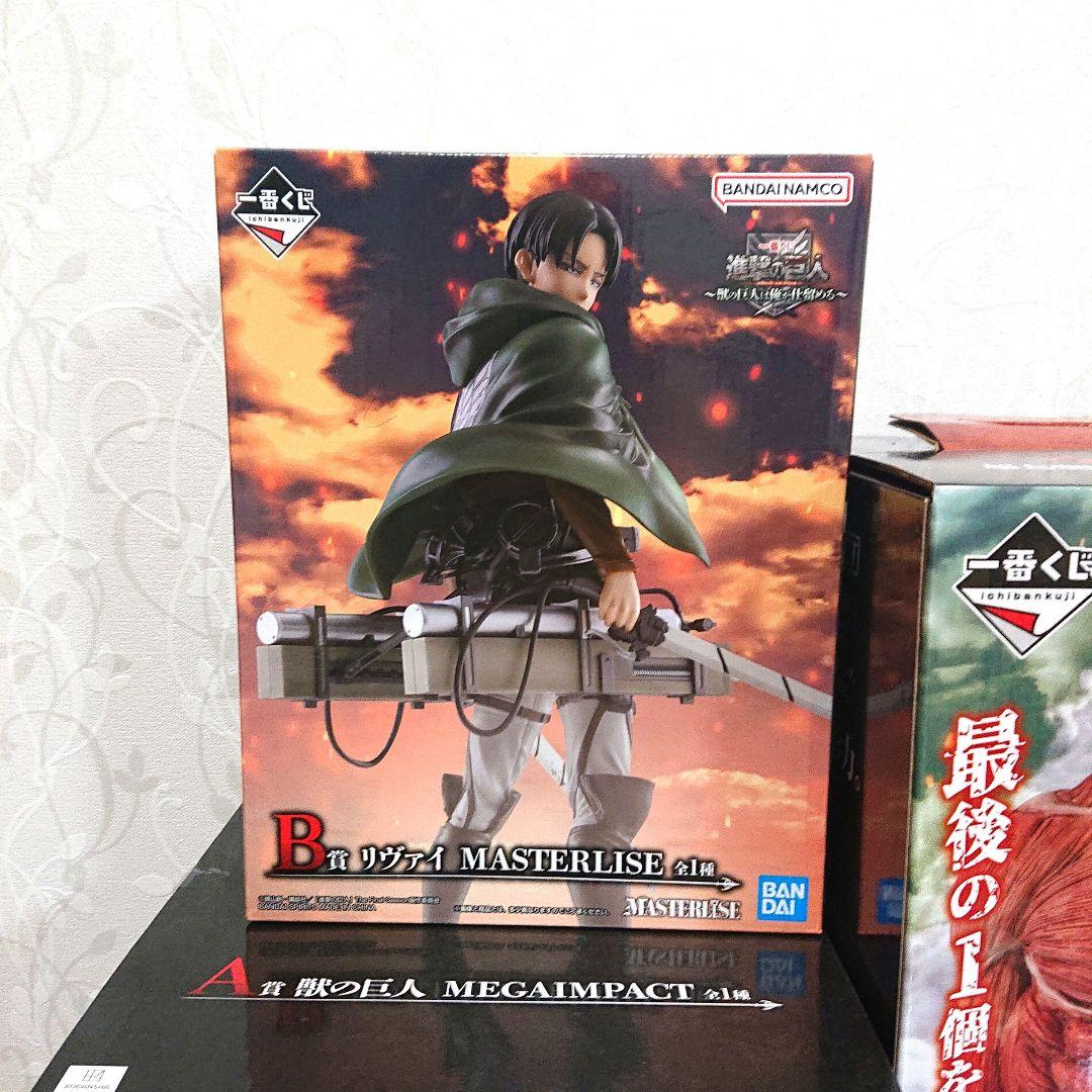 一番くじ 進撃の巨人 獣の巨人は俺が仕留める A賞 B賞 ラストワン賞まとめ売り