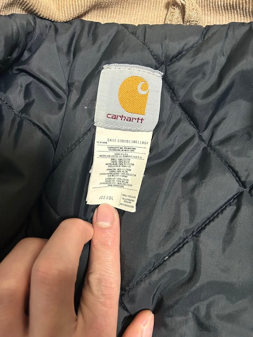 USA製 カーハート トラディショナルジャケット デトロイトジャケット
