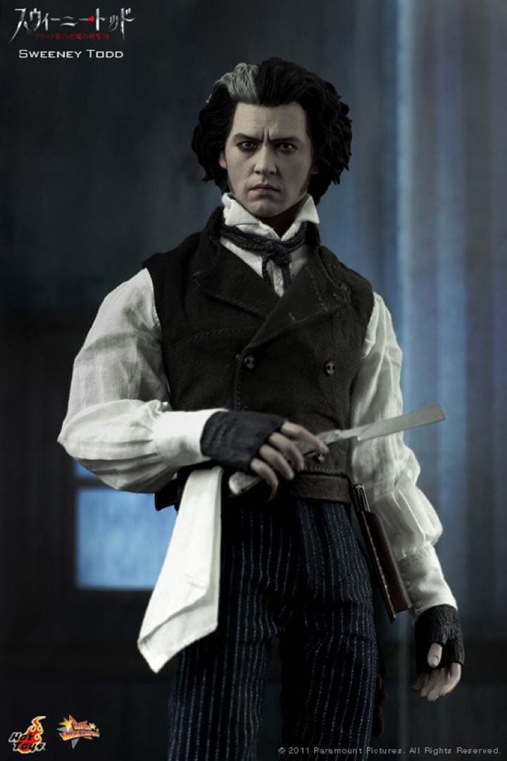 ホットトイズ スウィーニートッド フィギュア ジョニーデップ